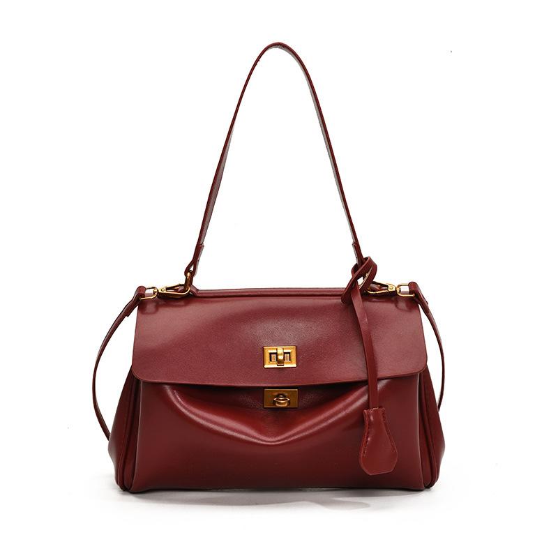 

Сумка великої місткості Жіноча універсальна нова повсякденна сумка-месенджер на плече large червоний