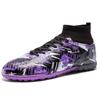 Size 34-46 Men/Women's Football Boots Rubber Soft Sole Short Nail Artificial Turf Youth Children Football Shoes