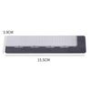 Accessories Storage Diamond Drawing Ruler Dot Drill Tool Mesh Ruler Stainless Steel Ruler Tool