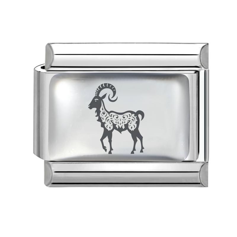 New Fashion Eid Al-Adha Series Sheep Cow Module Italian Links Charm Fit 9mm Stainless Steel Modular Bracelet Jewelry Making Gift
