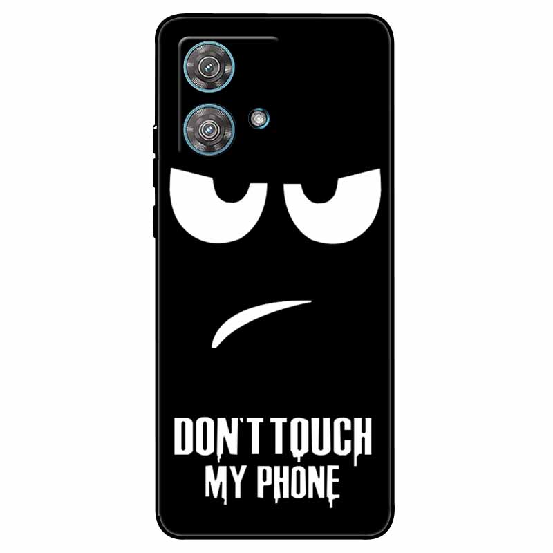 Skirta Moto G84 5G dėklas Silikoninis Minkštas Spausdintas Katės Drugelio Telefono Dangtelis Motorola MOTO G84 TPU Dangtelis MotoG84 G 84 Madingas Maišelis