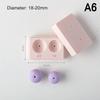 Soft Pottery Polymer Clay Mold 3D Mushroom Lemon Rhombus Beads Design Roller Molds DIY Earrings Necklace Jewelry Making Tool