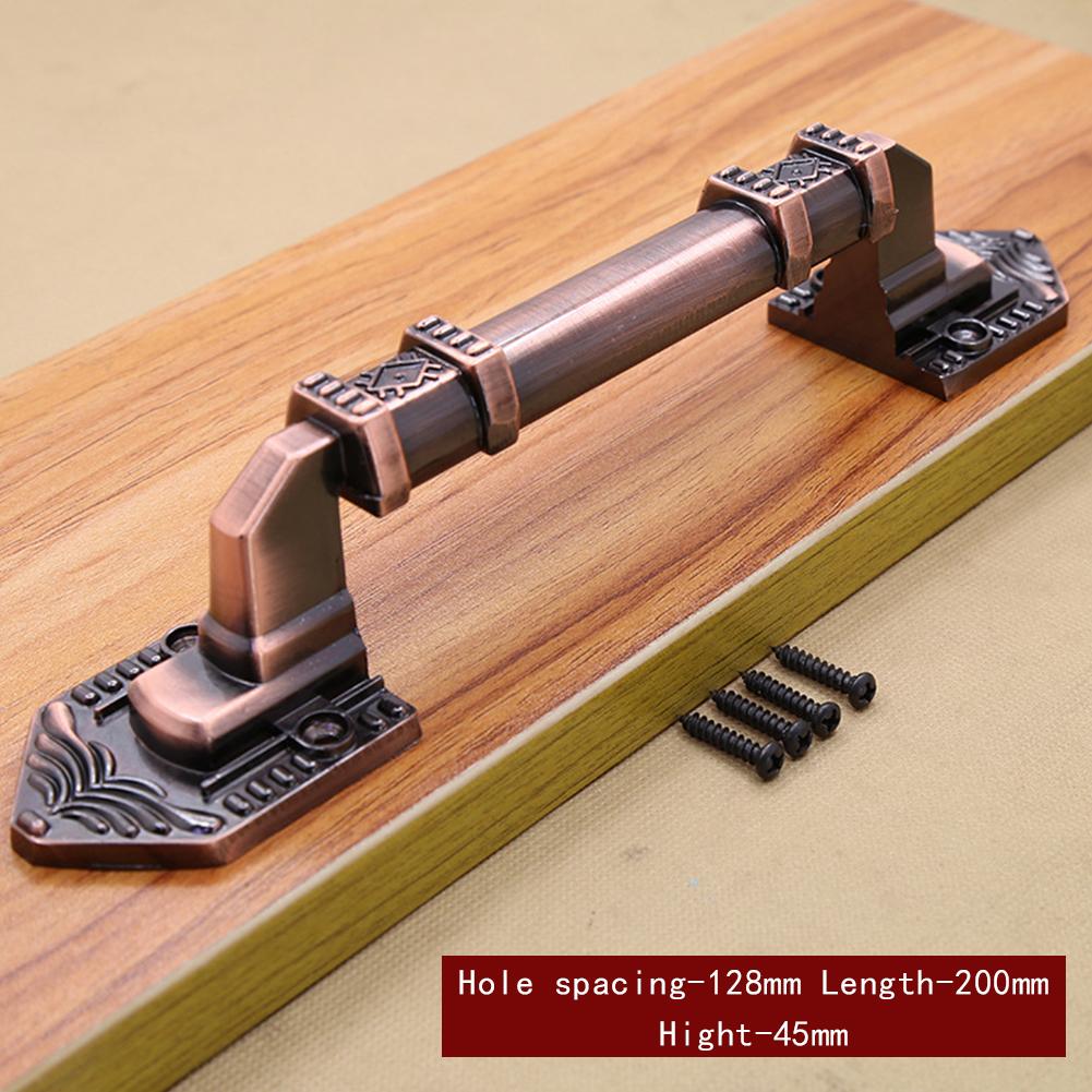 Decorative Handle For Doors Rust Resistant Handle Cupboard Dresser Knob Green Bronze Aluminum Alloy Knob Distinct Look