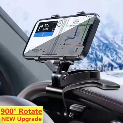 360 Degrees Car Phone Holder Foldable Smartphone Stands Car Rack Dashboard Support for Auto Grip Mobile Phone Fixed Bracket