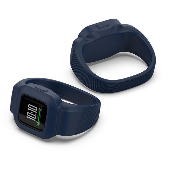 Watch Band All-in-one Soft Silicone Smart Watch Replacement Strap Wristband for Garmin Fit JR3/Vivofit Jr.3