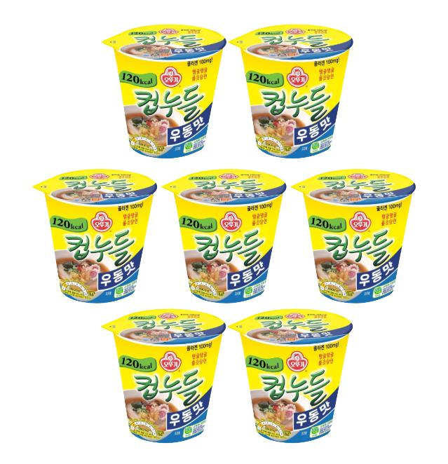Ottogi Cup Noodle o smaku Udon 38,1g (5 opcji)