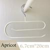 1/2pcs New Clothes Hanger Hook,Multi-functional Metal Hanging Hooks for Storage Scarf Bra Bags Ties,Hat Storage Organizer Holder