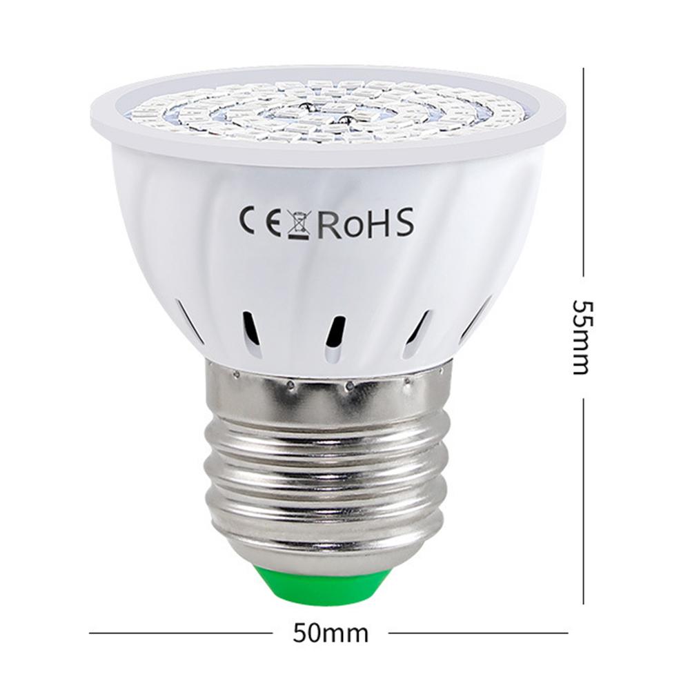 LED Grow Light Bulb for Indoor Plants Red & Blue Spectrum LED Plant Light Bulbs E27 Growing Lamp for Seedlings