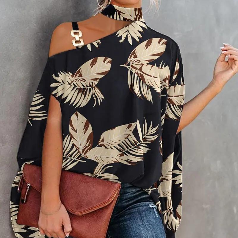 YYFS Moda Mujer Casual Verano Primavera TOP Blusas y camisas