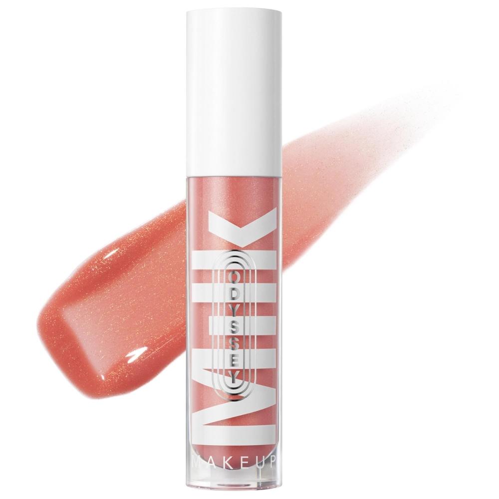 Milk Makeup Odyssey Feuchtigkeitsspendender Nicht Klebriger Lip Oil Gloss 0.2 Unzen 6.5 ml Explore Coral Shimmer