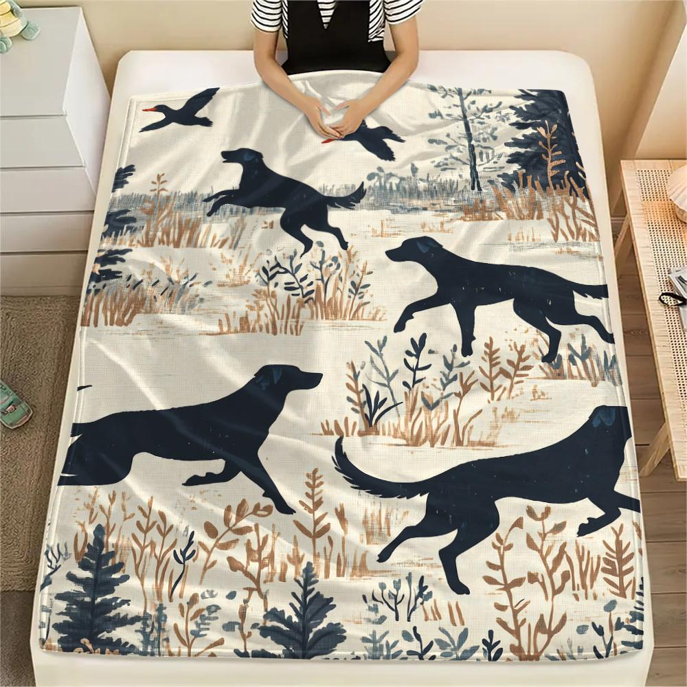 Cute Puppy and Kitten Print Flannel Blanket,High Quality Comfortable for All Seasons,Home Decor,Warmth and Comfort,Perfect for Christmas Gifts