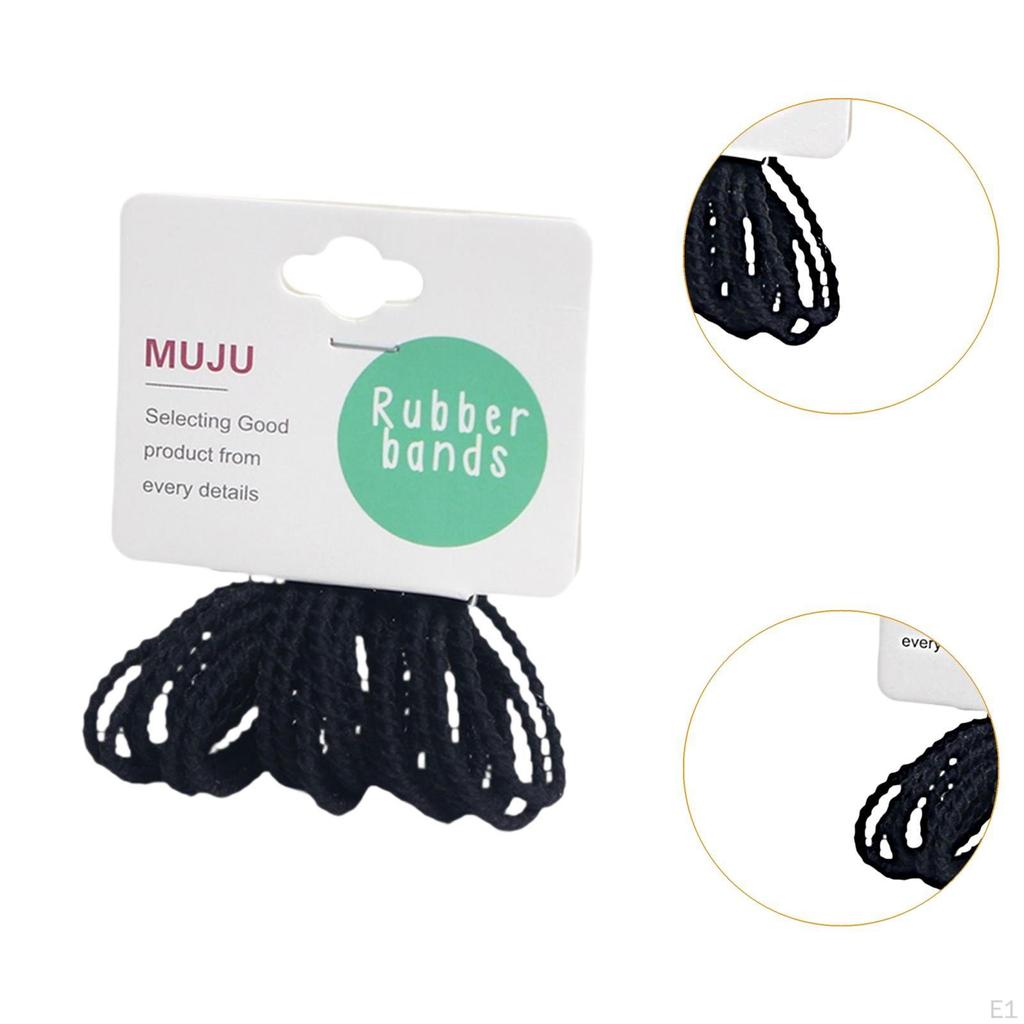 20 Count Spiral Hair Ties, Strong Hold Ponytail Holders for Various Types