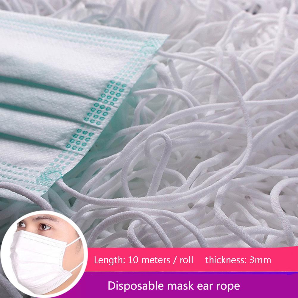 [Forever Beauty]10M Round Elastic Band Face Mask Ear Ropes String Mask ...
