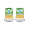 Air Jordan 1 Mid SE PS Recycled Grind Kids Sneakers Blue Glacier-Ice Citron-Pulse DX4370-400