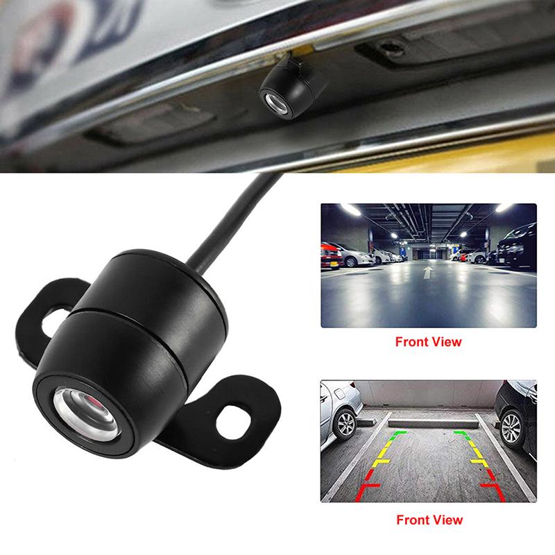 

170° Cmos Mini Color Reverse Backup Car Front Backview Camera Kit Night Vision чёрный