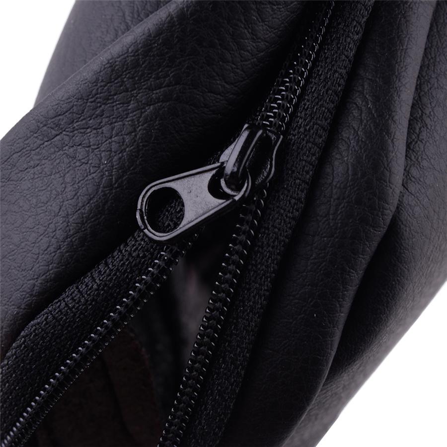 For 2011-18 Toyota Sienna Front Seat Armrest Cover Trim Black Synthetic Leather