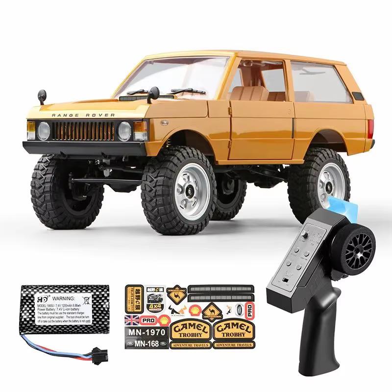 MN128 Full Scale RC CAR Model Remote Control Car Wrangler Jeep 4WD Climbing Car Simulation Off Road Vehicle Toy VS MN168 ALS1
