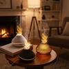 Simulation Flame Volcanic Aromatherapy Humidifier USB Charging Essential Oil Diffuser  Bedroom