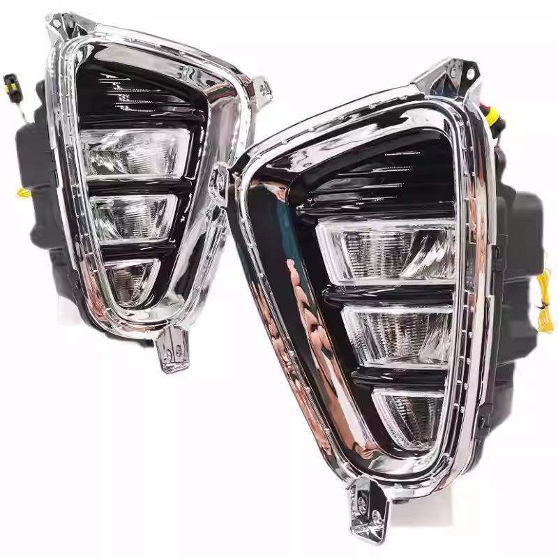 Kia 2016-2018 Fog Light Retrofit: LED Daytime Running Lights & Front Fog Light Assembly.