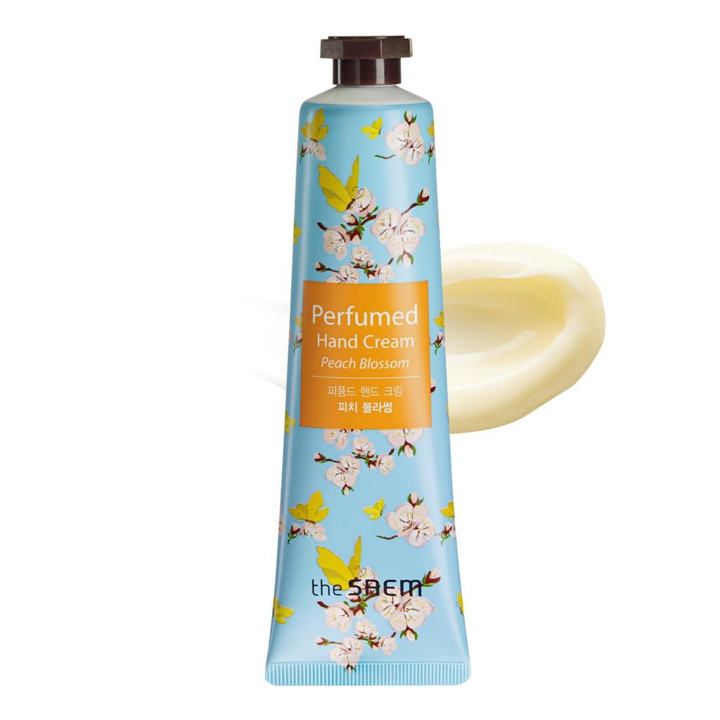 The Saem Japan Official Perfume Hand Cream Peach Blossom 0726 Moisturizing Hand Cream
