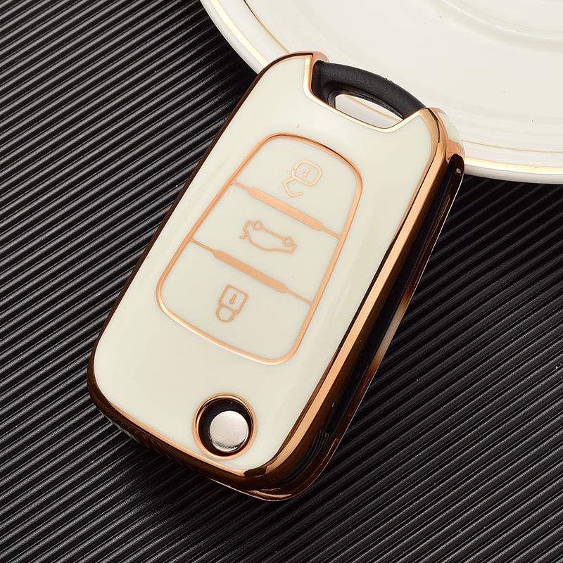 Soft Tpu Car Key Cover Case Shell For Hyundai Elantra Accent I20 I30 Ix35 For Kia Rio 3 Soul Optima Ceed K2 K5 Cerato Sportage