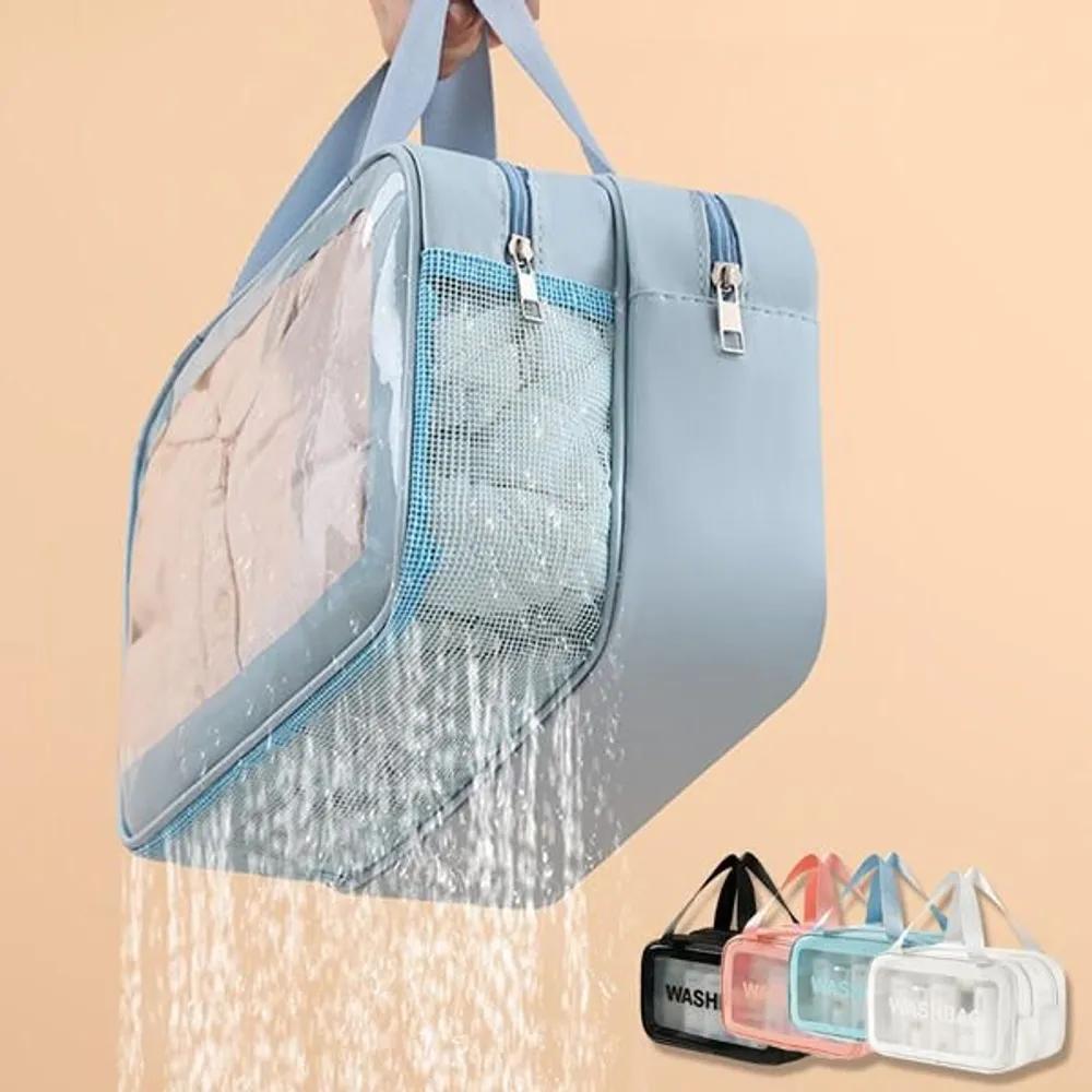 MK 27cm Swim Double-Separated Mesh Waterproof Swim Bath Bag 205701