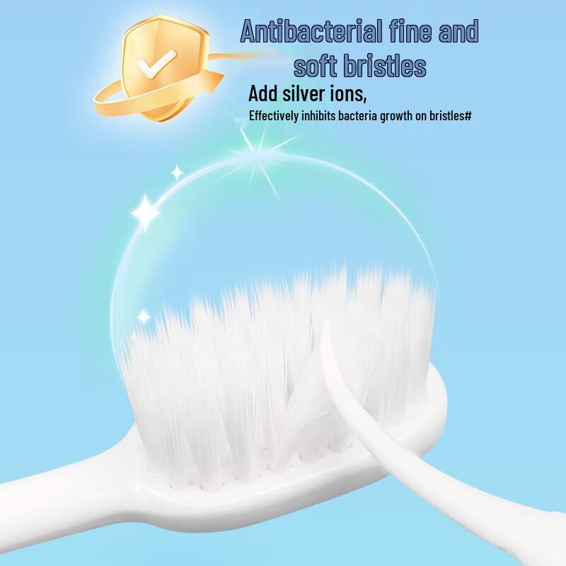 Frog Kids' U-Shaped 3-Sided Soft Bristle Toothbrush (2-Pack)