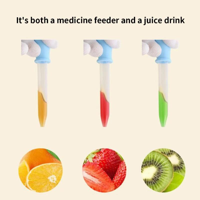 5/10Pcs 5Ml Small Silicone Plastic Pipette Dropper Feeding Medicine Liquid Eye Ear Pipette Dropper Lab Experiment Toys Gift