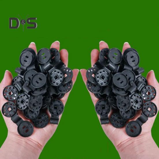 50/100 Pcs Shade Cloth Plastic Clips Heavy Duty Shade Tarp Buckle Reusable Fixing Clips for Agricultural Anti Bird Net Garden Windproof Sun Shade