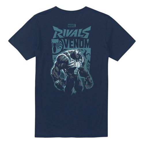 Marvel Rivals Unisex Adult Vanguard Symbiote Venom Back Print T-Shirt