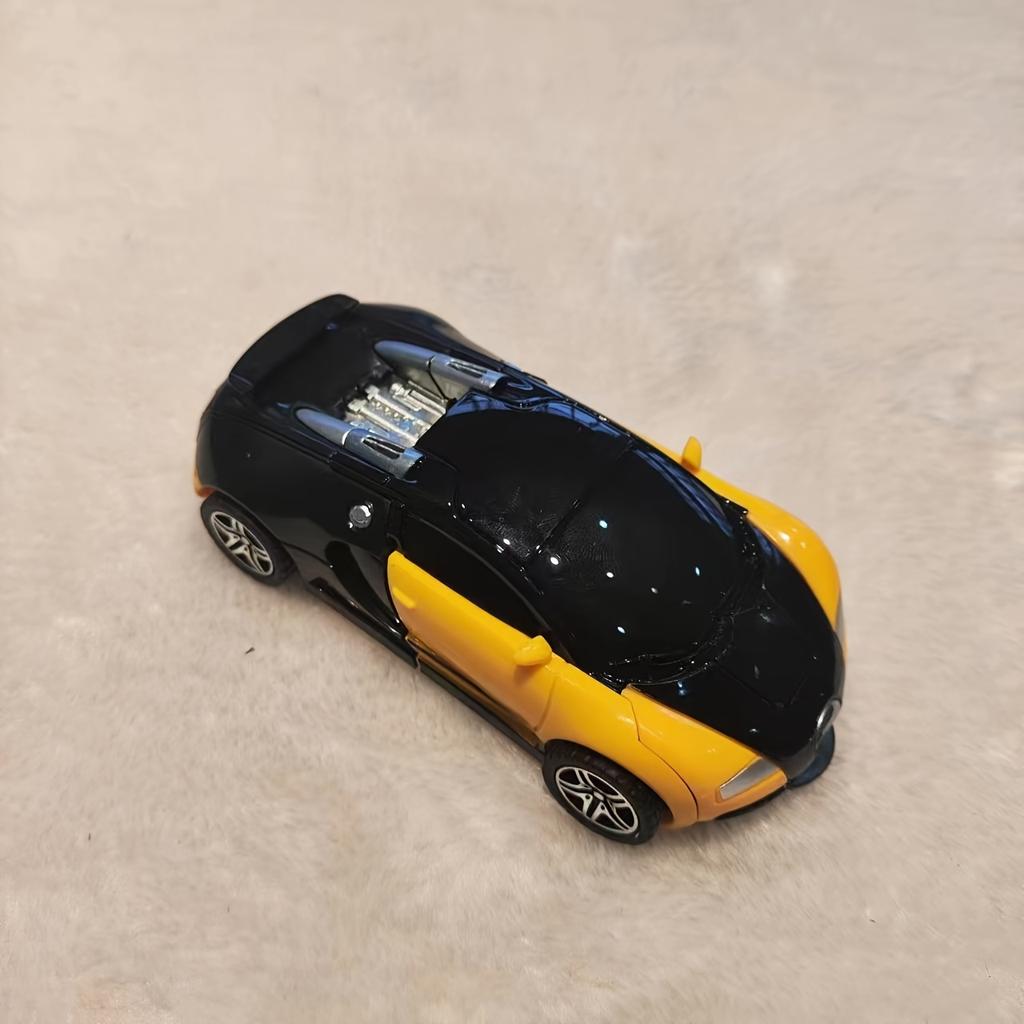 Children's Crash Toy Transforming Car, Creative Transforming Toy Car, Novelty And Fun Boy Car Toy Robot Halloween Gift