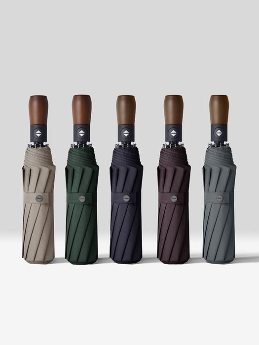 mybrella MYBRELLA Wood 3-Stage Automatic Umbrella MX2 beige