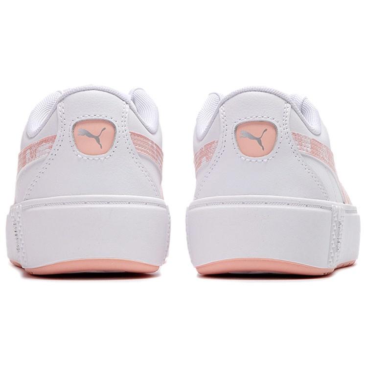 (WMNS) PUMA Smash Platform V2 Untamed Su Shoes For White/Pink Women's 368885-01
