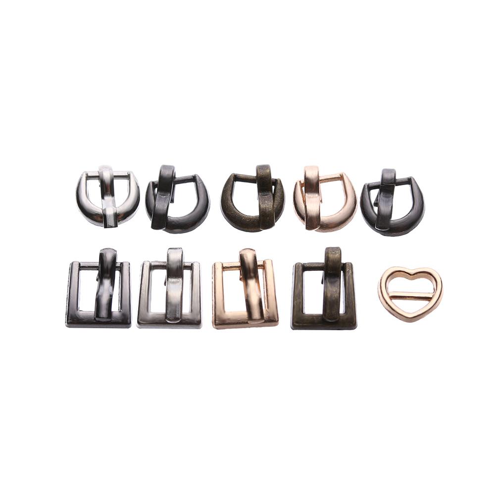 Newest Girls Toys 4 Colors Tri-glide Buckle Belt Buttons Diy Dolls Buckles Doll Bags Accessories