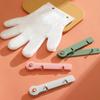 Wall Mounted Glove Dispenser Fixed Clip Disposable Glove Rack Organizer Multifunction Hanging Glove Holder for Home Restaurant