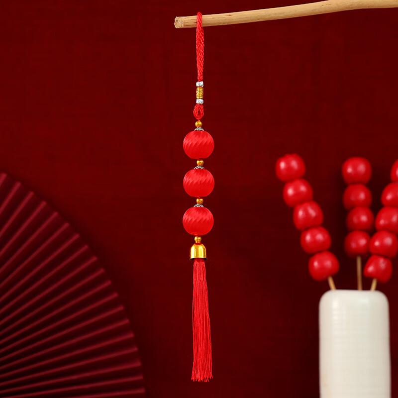 New Year Silk Lantern Hanging Decorations