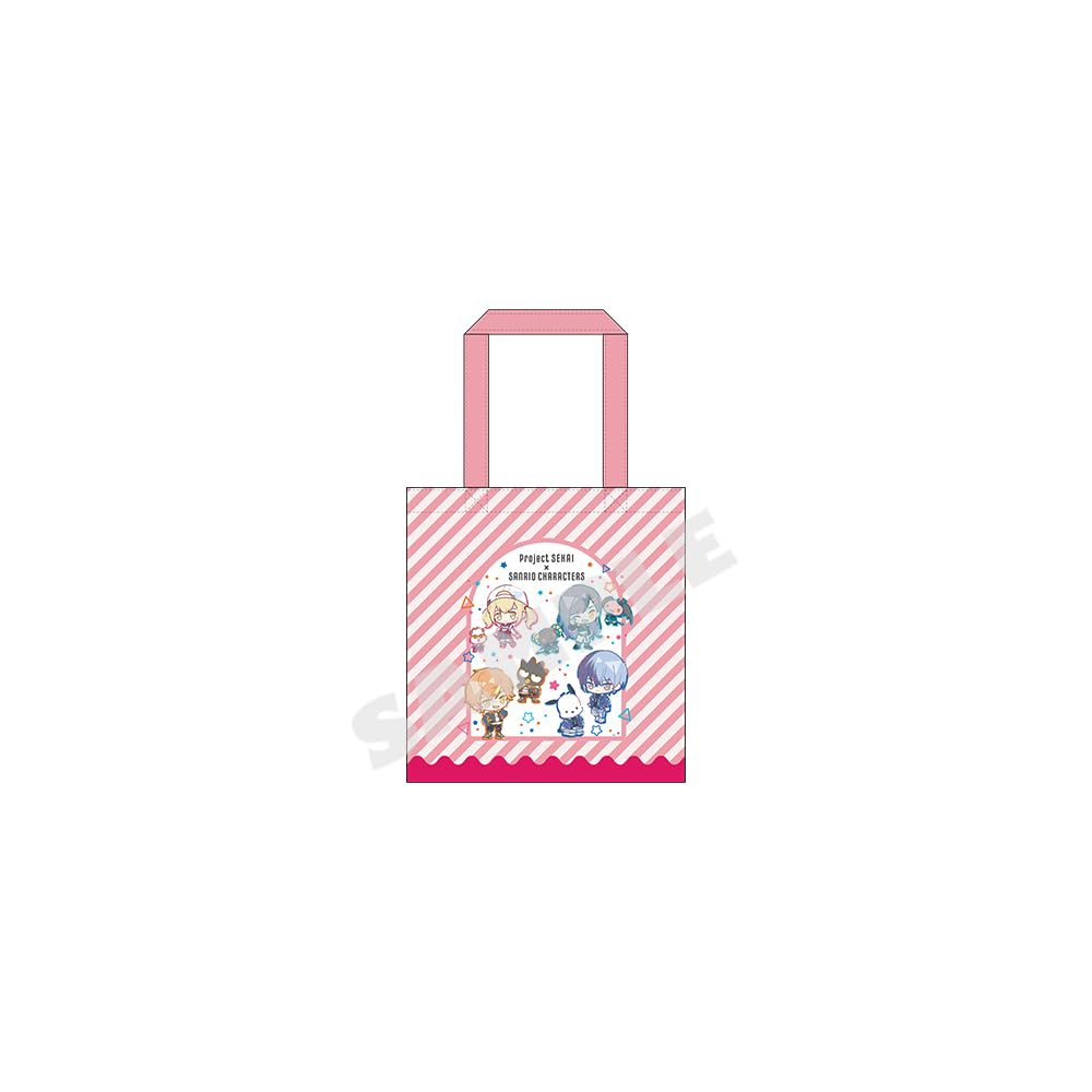 Project Sekai Colorful Hatsune Miku X Sanrio Characters Mini Character Tote Bag Vivid BAD SQUAD Stage! Feat.