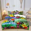 Kit 3D Digital Printing Three-Piece Set, Quilt Cover, Bed Sheet, Pillowcase