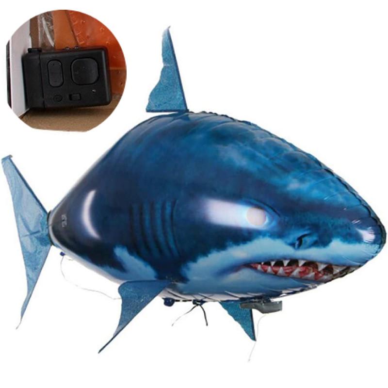 Remote Control Flying Shark Clownfish Balloon Helicopter For Kids Stunning Gift Idea