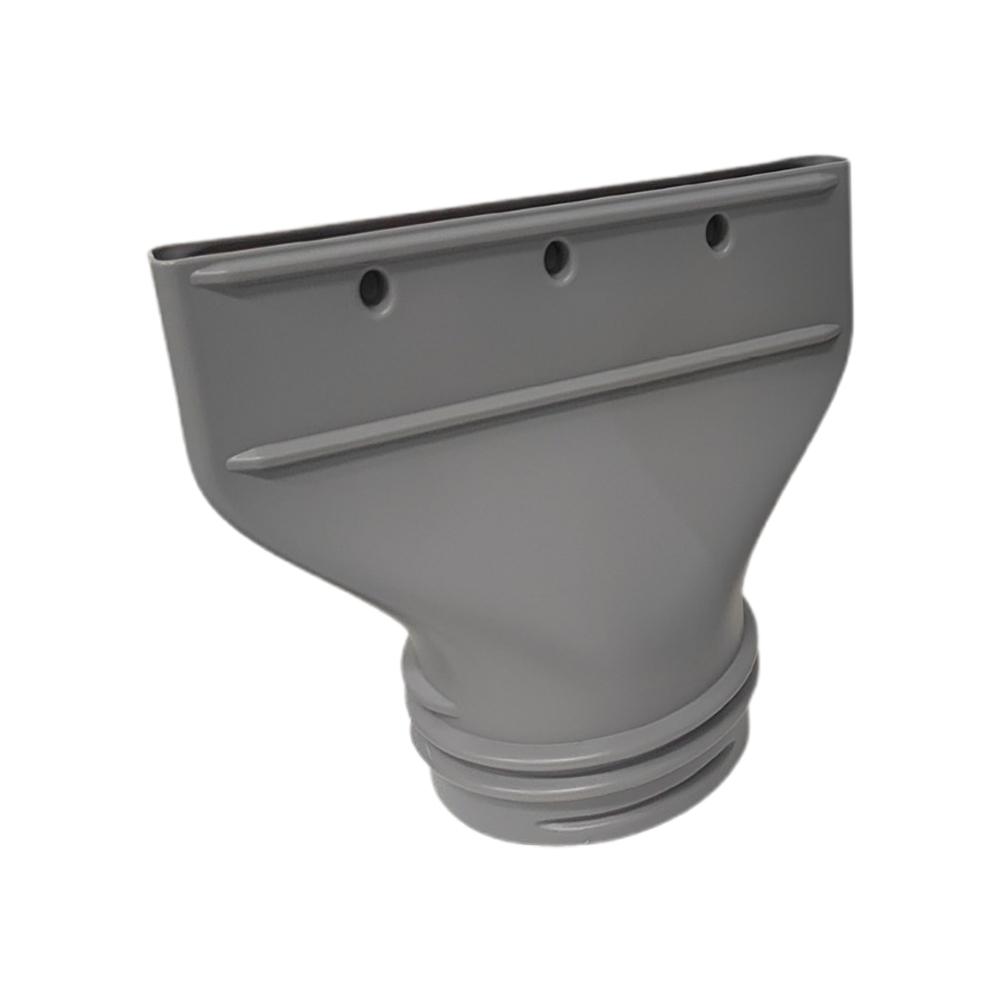 

Mobile Air Conditioner Flat Connector Air Conditioner Exhaust Duct Pipe Hose Interface Connector Versatile Flat Hose Adapter