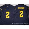Michigan Wolverines College Football Jersey Mens Cotton Blend Embroidered Team Uniform Rugby Sports Fans