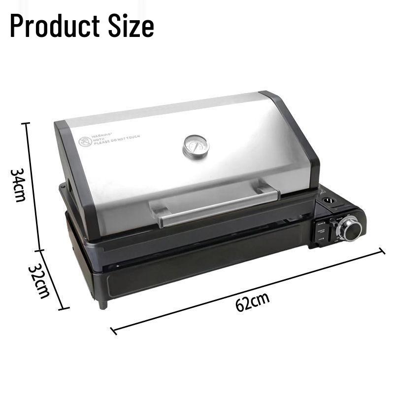 

Multi-Functional Outdoor Gas Grill for Camping and Backyard Gatherings