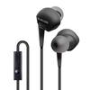 Elecom Stereo Headphones Earplug Black (with Microphone), Type, 3.5mm,