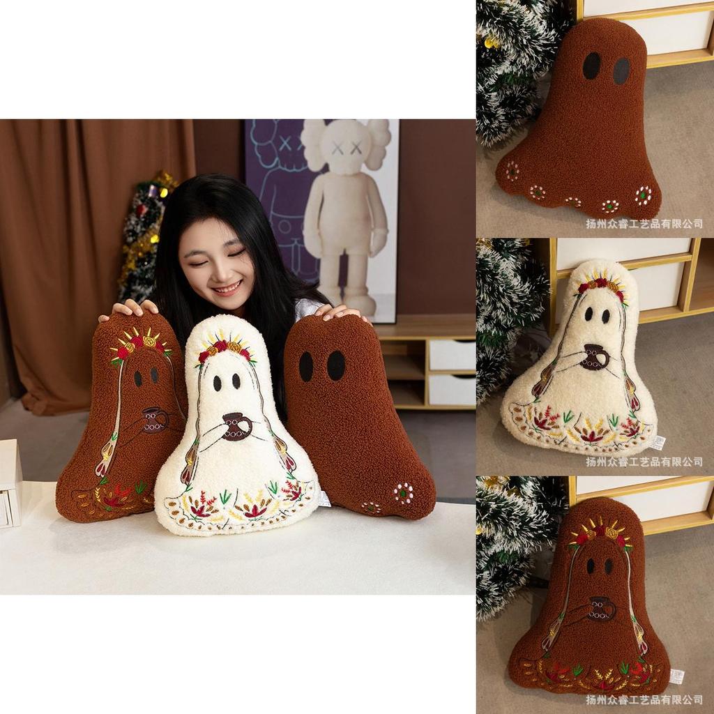 Halloween Ghost Pillow Plush Decor For Kids Gift And Party Activities