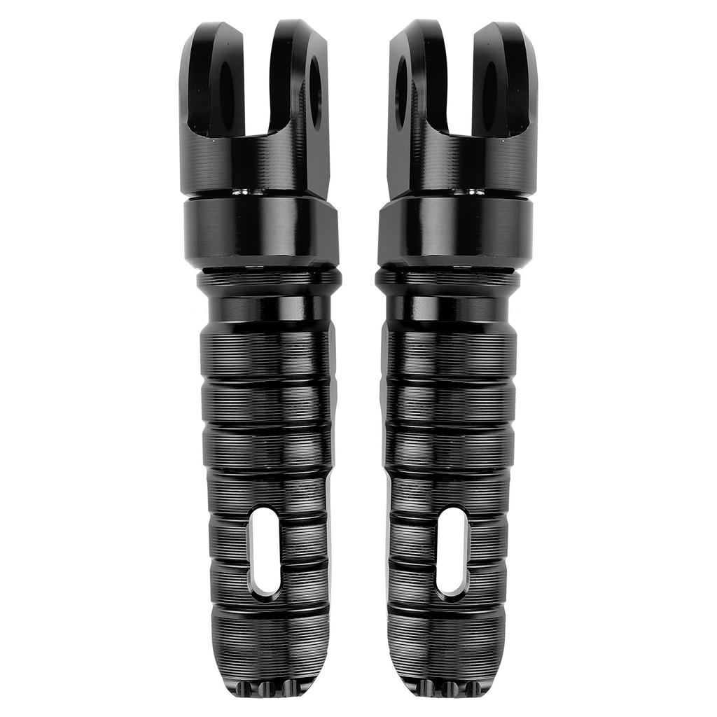 Pair of Front Foot Pegs Aluminum Alloy Pedals Fit for Kawasaki Ninja Z125 PRO Z250 SL Z400 Z900