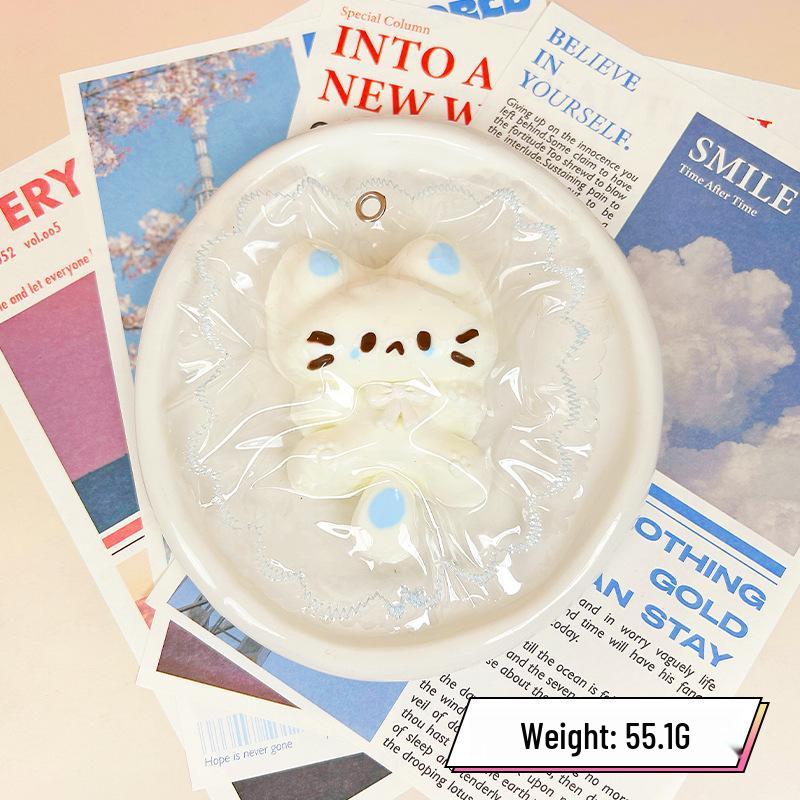 Animal Series Silicone Squeeze Toy - Handmade, Food-Grade Decompression Cream Slime