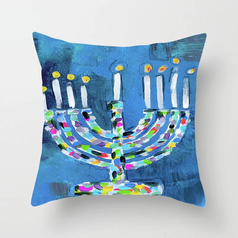 Nordic Abstract Creative Graffiti Printing Pattern Cushion Cover Home Living Room Sofa Decoration Pillow 45x45cm