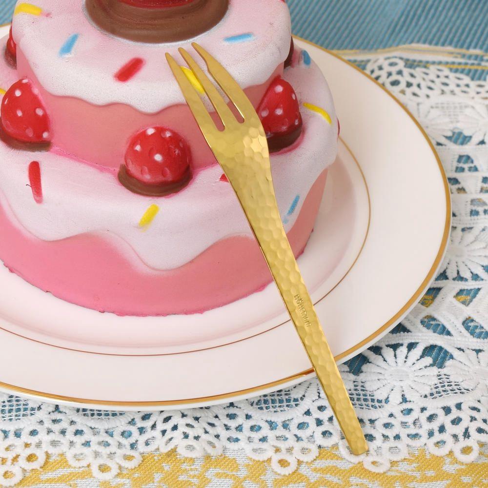 Stil Metall Kaffee 304 Edelstahl Honigkuchen Rührlöffel Teelöffel Obstgabel Geschirr