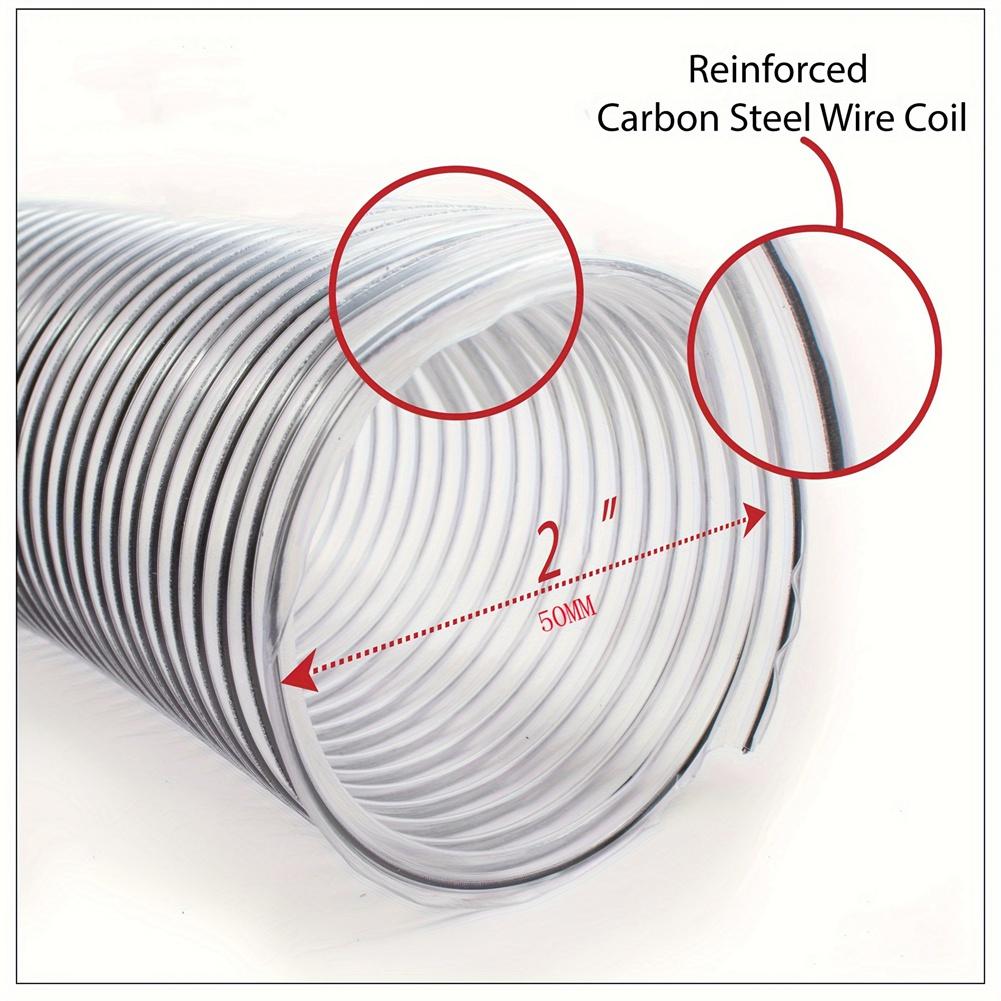 

BHBL 2In OD 50mm Clear PVC Dust Collection Hose for Use with Dust Collectors with 2In Ports. Ideal for Shop Vacuums China Mainland