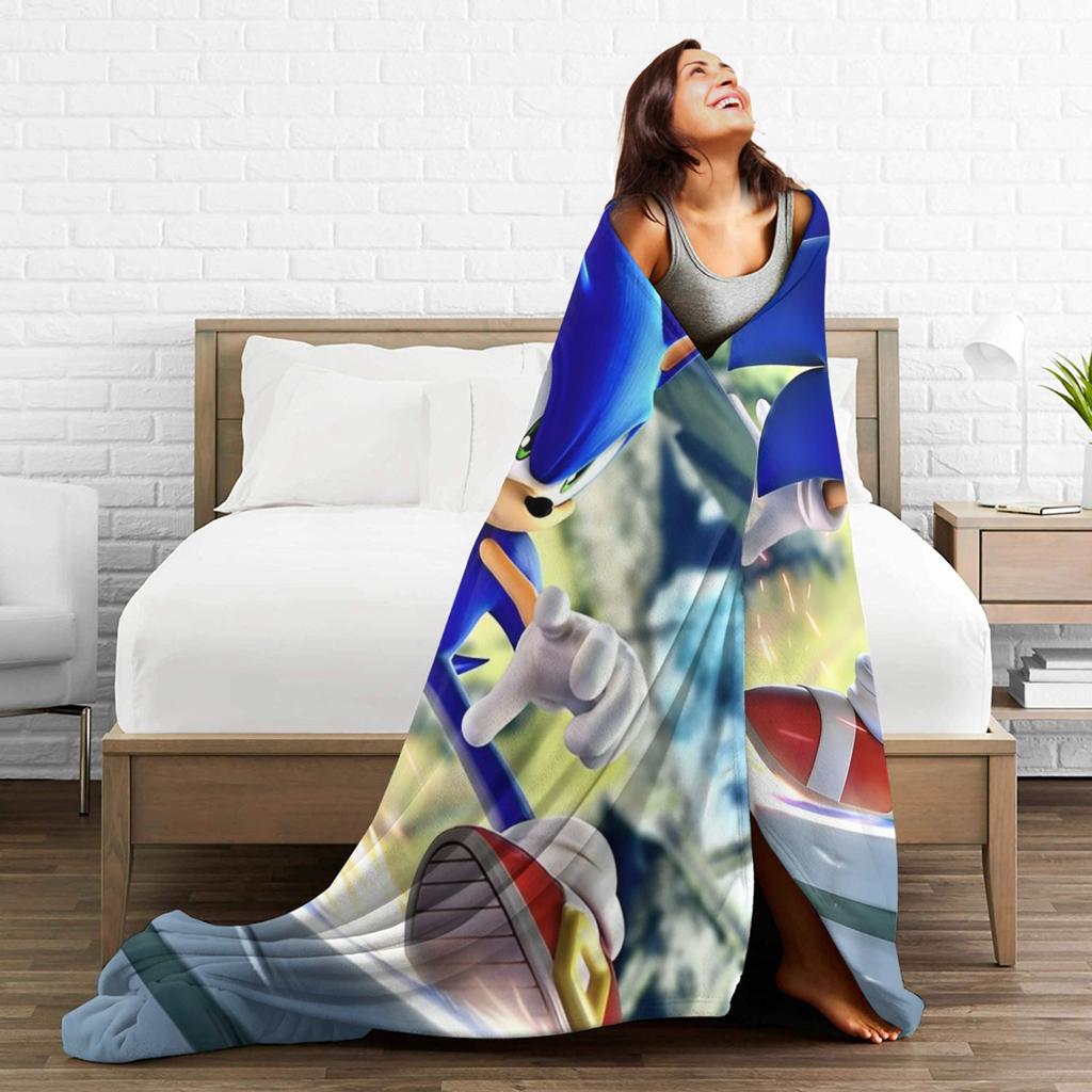 Sonices Movie Throw Fashion Blanket for Couch Video Game Soft Cozy Plush Fashion Blanket Es Multiple Sizes Bedspreads for All Seasons